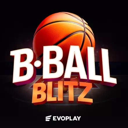 B-Ball Blitz logo by Evoplay at rewards-casino