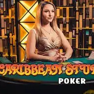 Caribbean Stud Poker by Evolution, showcased at casinorewards.at – game logo