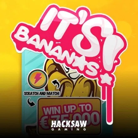 It’s bananas! slot visual from Hacksaw Gaming available on casinorewards.at