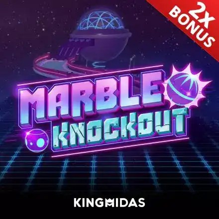 Marble Knockout logo by King Midas rewards-casino