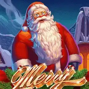 Merry Megaways logo by Iron Dog Studio rewards-casino