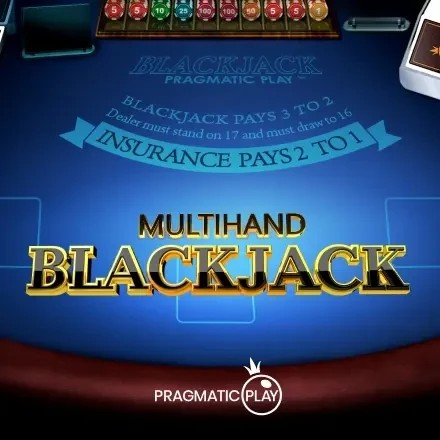 Official Table Games logo: Multihand Blackjack by Pragmatic Play at rewards-casino