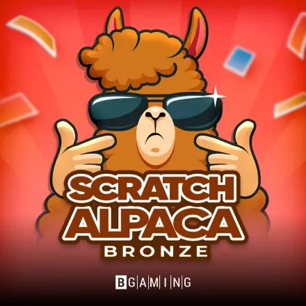 Scratch Alpaca Bronze slot logo by BGAMING at rewards-casino