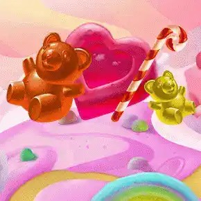 Sweet Candy Cash Megaways Deluxe logo – Megaways by Iron Dog Studio at rewards-casino