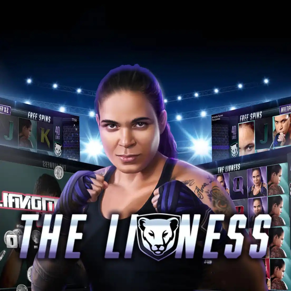 Slots logo of The Lioness from MGA Games at rewards-casino